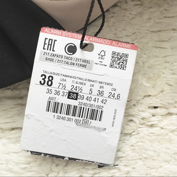 Zara Bow Block Heels - Picture 4 of 4